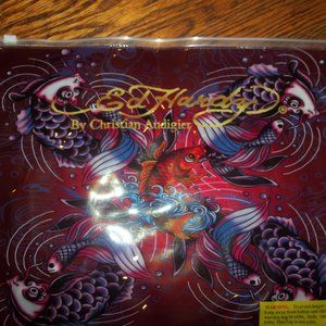 Ed Hardy Silk Scarf NWT